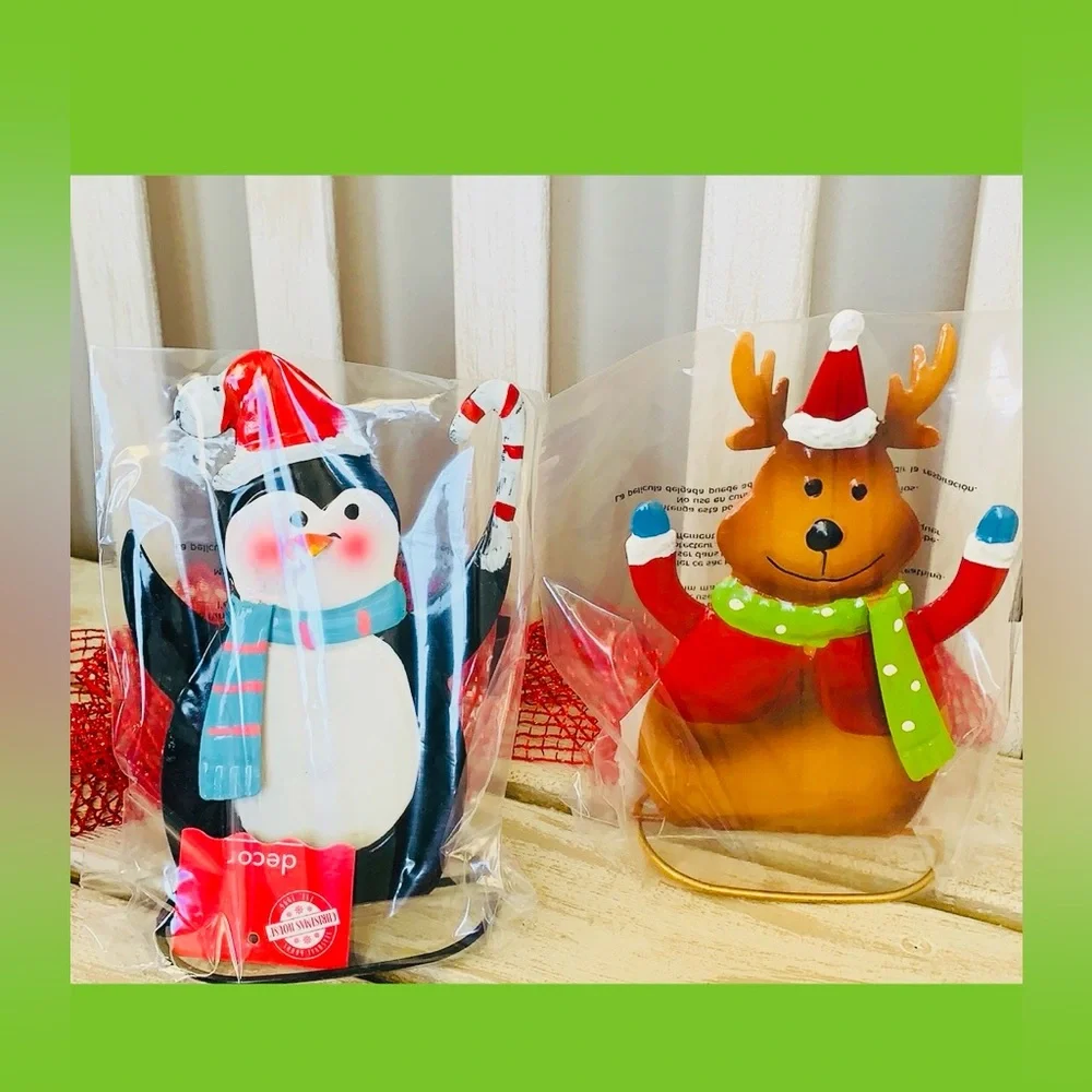 Clearance~Christmas TableTop Metal for  Shelf  🎄🆕🎄⭐️A 2 for $14 Item ⭐️